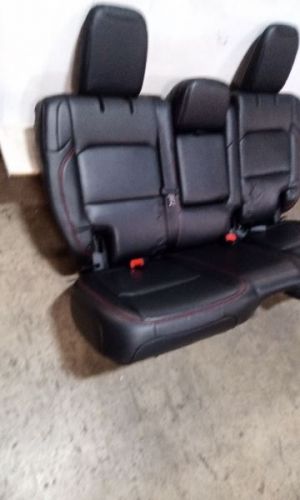 Jeep JL Wrangler Rubicon OEM 4 Door Black Leather Rear Seat 2018-2023 140599, US $777.77, image 22