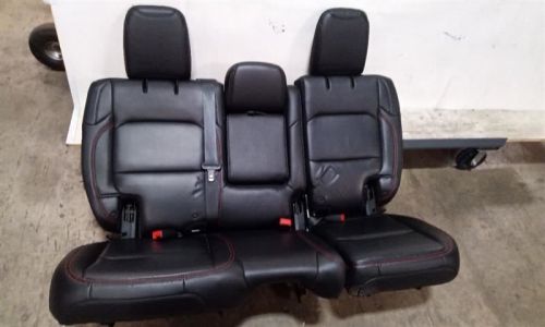 Jeep JL Wrangler Rubicon OEM 4 Door Black Leather Rear Seat 2018-2023 140599, US $777.77, image 23