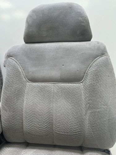 1995-1999 Chevy GMC Front Driver/Passenger Bucket Seats OEM USED CLOTH DIRTY, US $1,250.00, image 2