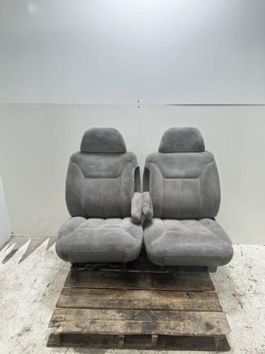 1995-1999 Chevy GMC Front Driver/Passenger Bucket Seats OEM USED CLOTH DIRTY, US $1,250.00, image 24
