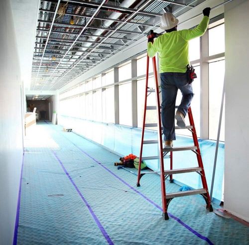 Trimaco 87010 Aqua Shield Fire Retardant Surface Protection 10mil, 36" X 393, US $350.00, image 2