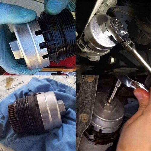 65mm Cap Oil Filter Wrench Socket Remover 14 Flute For Toyota A8/For Spanner 901, US $13.28, image 7