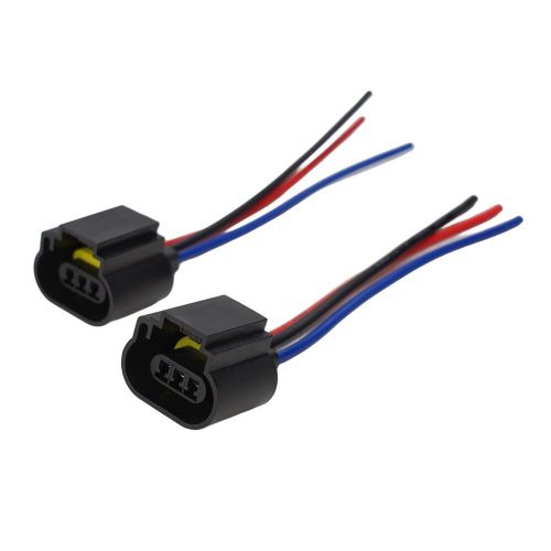 Wire Harness Adapter DC12V Female Socket H13 9008 Type Bulbs Headlight, US $9.79, image 9