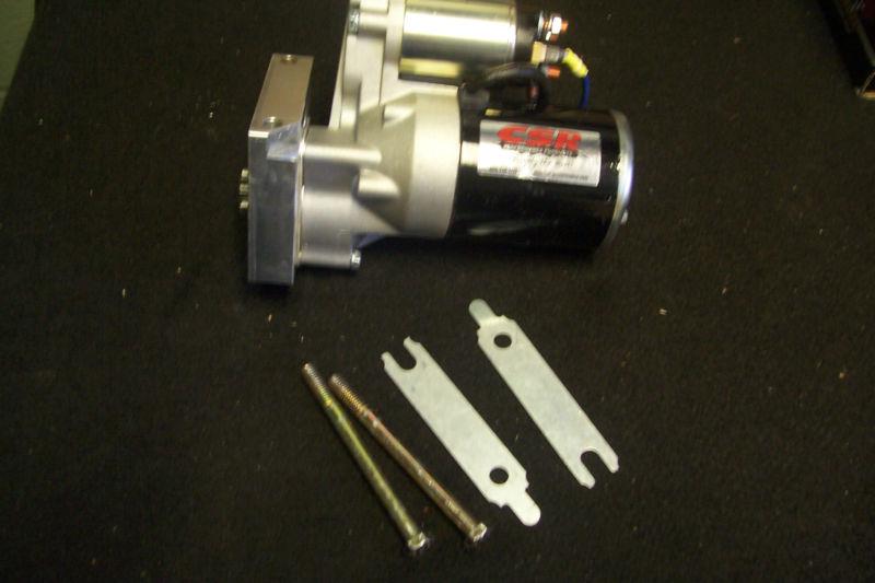 Csr mini high torque starter pontiac v8 102 hot rod racing inline