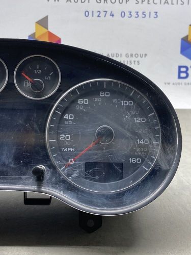 AUDI A3 8P3 (2008 > 2012) 2.0 TDI SPEEDOMETER INSTRUMENT CLUSTER 8P0920982H, US $, image 3
