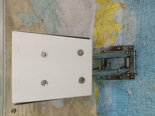 Boaters' Resale Shop of TX 2408 5551.74 OUTBOARD MOTOR STAINLESS STEEL BRACKET, US $110.99, image 2