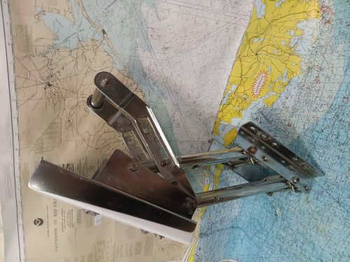 Boaters' Resale Shop of TX 2408 5551.74 OUTBOARD MOTOR STAINLESS STEEL BRACKET, US $110.99, image 3
