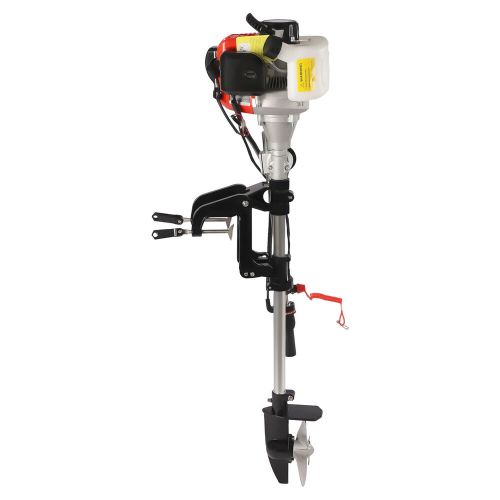 2 Stroke 2.3HP Outboard Boat Motor Engine Long Shaft Motor, Air Cooling System, US $138.69, image 5
