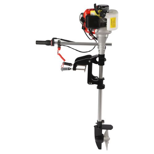 2 Stroke 2.3HP Outboard Boat Motor Engine Long Shaft Motor, Air Cooling System, US $138.69, image 8
