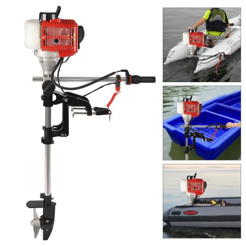 2 Stroke 2.3HP Outboard Boat Motor Engine Long Shaft Motor, Air Cooling System, US $138.69, image 14