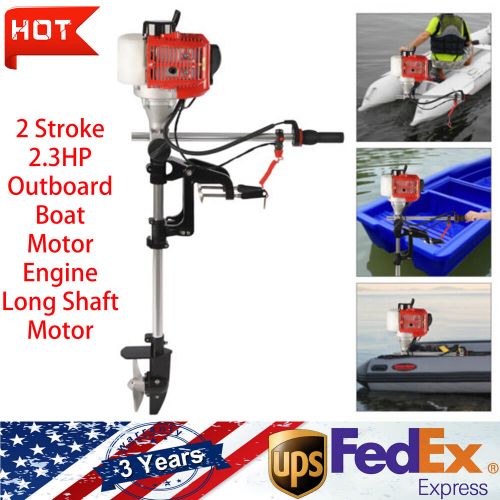 2 Stroke 2.3HP Outboard Boat Motor Engine Long Shaft Motor, Air Cooling System, US $138.69, image 20