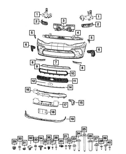 Genuine Mopar Front Energy Absorber 68533296AA, US $59.46, image 3