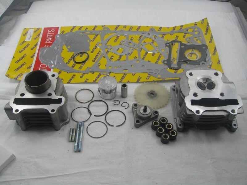 50cc rebuild kit for scooters with 50cc qmb139 motors with 64mm valves