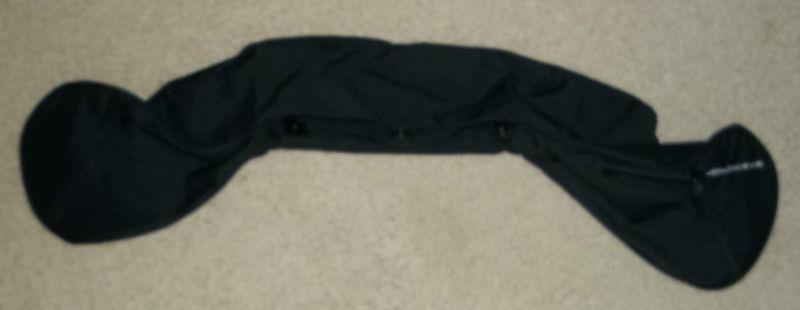 Coldwave snowmobile windshield bag for ski-doo black 107-0950