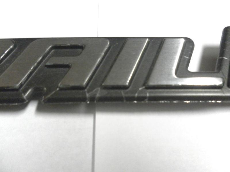 Chevy Trailblazer Liftgate Emblem, US $7.00, image 2