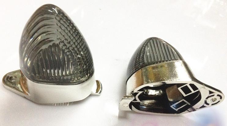 Smoke rear turn signals indicator lens zx6r 05-06 euro & us version zx10r 04-05 