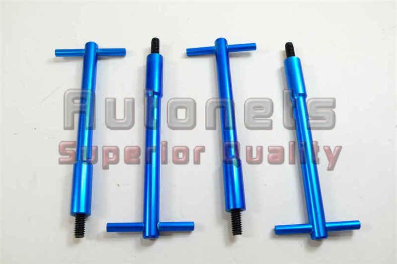 Sell Aluminum Valve cover TBar Wing Nut Bolts Blue 1/420 Hold Down