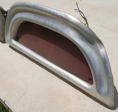 1960 60 Ford Fairlane Galaxie Tail Light Bezels Lens Pair LH RH Trim Housing OEM, US $24.99, image 2