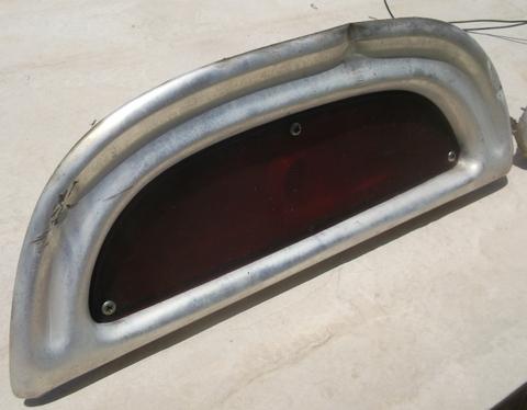 1960 60 Ford Fairlane Galaxie Tail Light Bezels Lens Pair LH RH Trim Housing OEM, US $24.99, image 4
