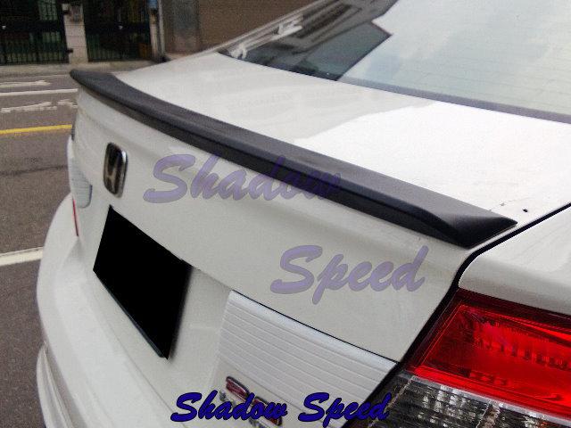 Unpainted honda civic sedan cambo oe style rear trunk + roof spoiler 12~13 new ◆