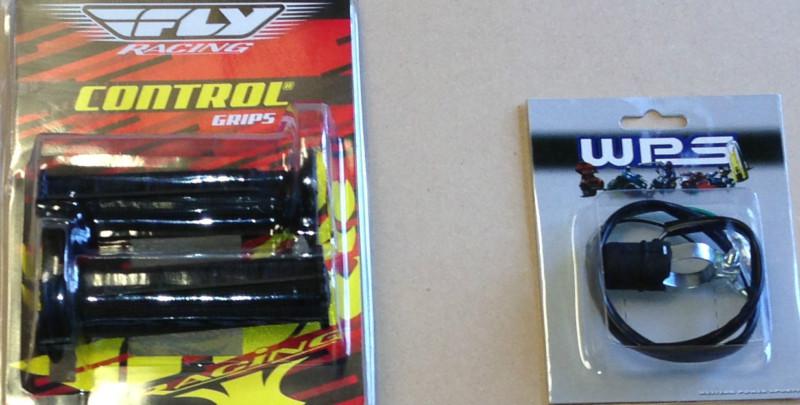 New Honda ATC70 Tall Handlebar Kit Renthal Grips Brake Lever Kill Switch ATC 70, US $135.00, image 3