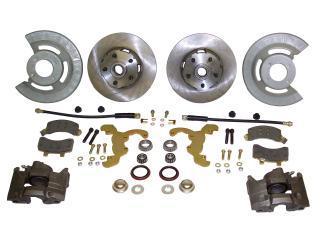 1965-1969 mustang v8 front disc brake conversion kit, easy aftermarket add on