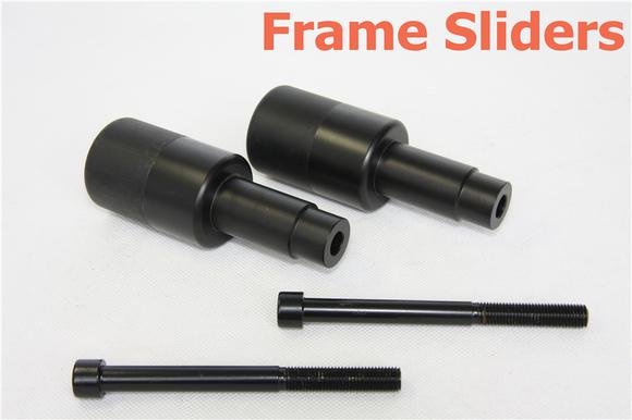 Frame slider crash protector fit 2008-2012 suzuki hayabusa gsx1300r gsxr 1300 bk