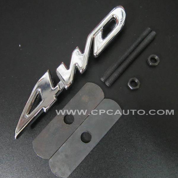 Car truck front grill grille fender hood metal emblem badge 4x4 4wd suv
