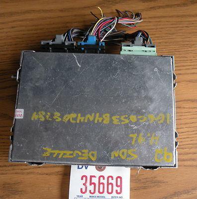 Allante Deville Eldorado Seville 90-92 ENGINE COMPUTER MODULE ECU ECM 16132240, US $110.00, image 2