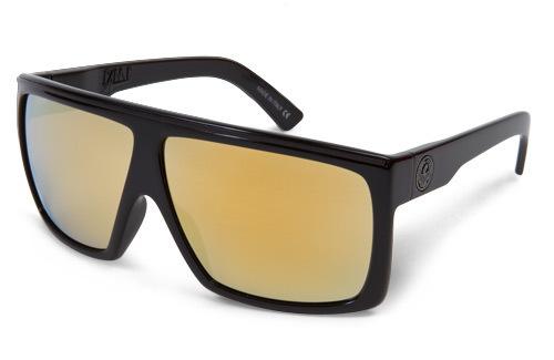 Dragon fame sunglasses, black gold frame/gold ionized lens