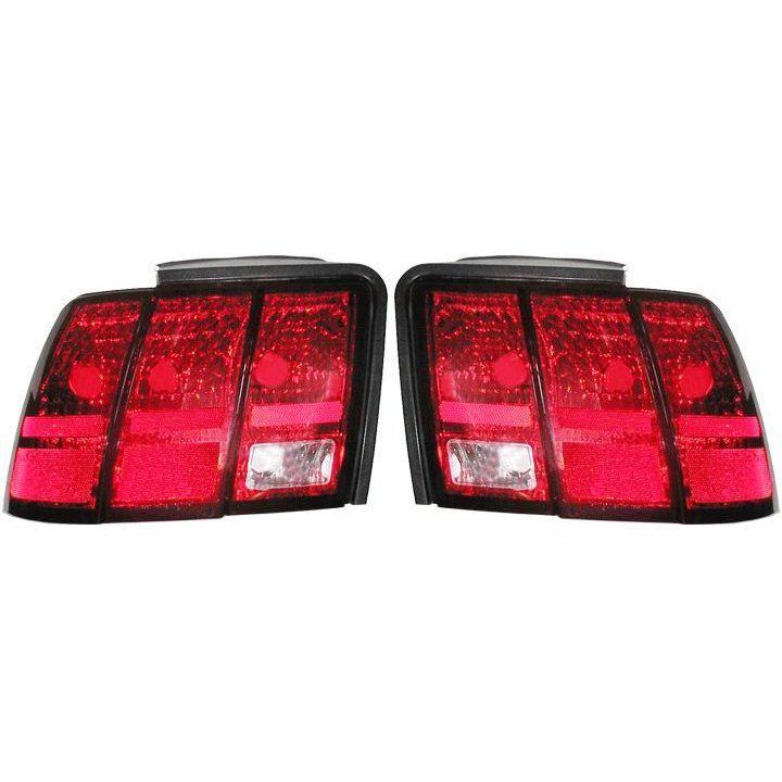 Tail light brake lamp assembly rear pair set driver passenger side left+right