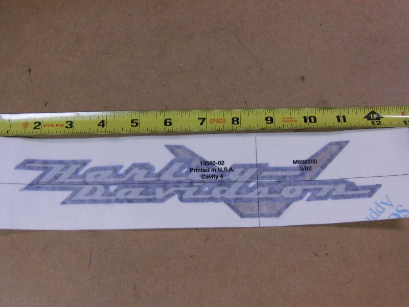 Harley gas tank decal sportster dyna softail fxr touring road king glide fxd