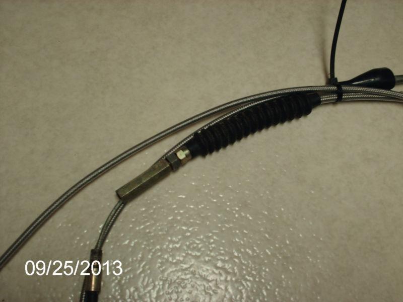 Sell HARLEY STREET GLIDE ELECTRA ROAD BRAIDED CLUTCH AND THROTTLE CABLES ULTRA in Hillsboro