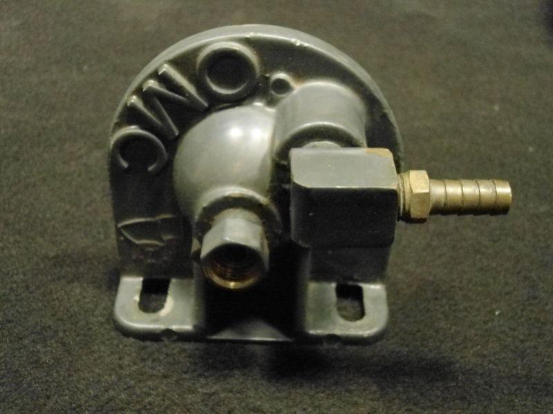 #124398 #0124398 fuel filter bracket omc cobra 1990 4.3l inboard sterndrive # 2