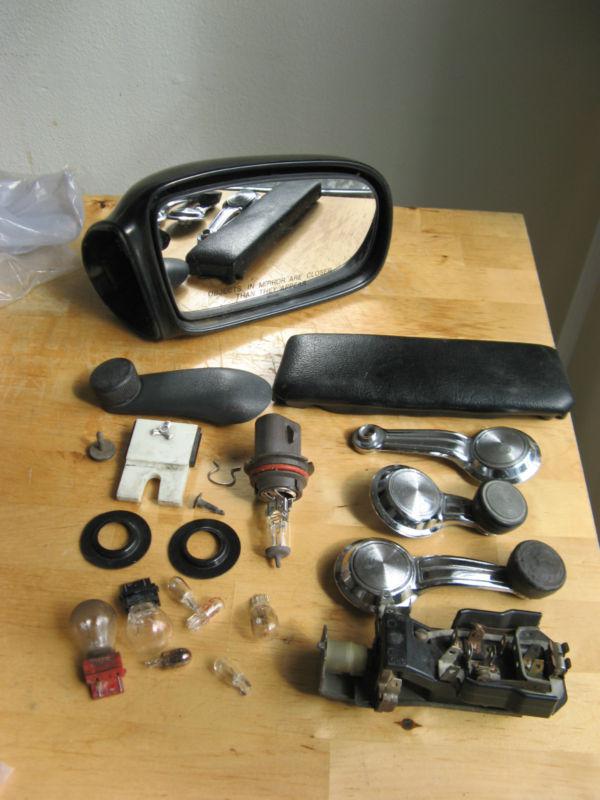 Gm chevy and pontiac parts lot 1960's 1970's window cranks 1996 1997 sunfire