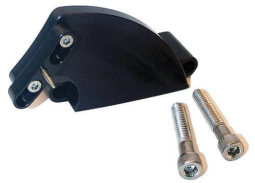 Engine works 100358 sbc timing tab pointer billet aluminum  8" damper black