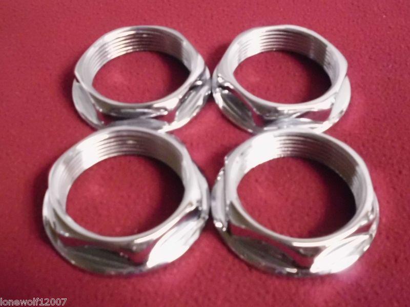 Sell TSW Custom Wheel Hex Nuts Chrome Wheel Center Cap Caps Set of 4 in