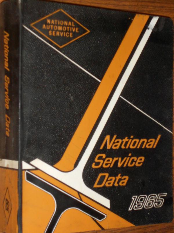 1965 chevy ford olds cadillac dodge mustang & more shop manual / repair book