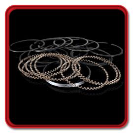 Enginetech s96836-size .75mm ring set ford 232 256 1994-2004