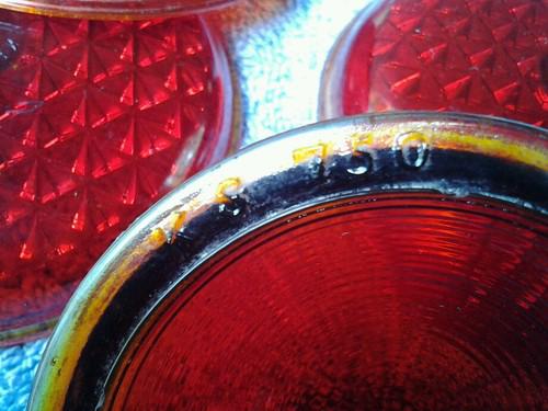 Ford 1937 tail light lenses and 2 rings liscense light vintage antique rat rod , US $29.99, image 6