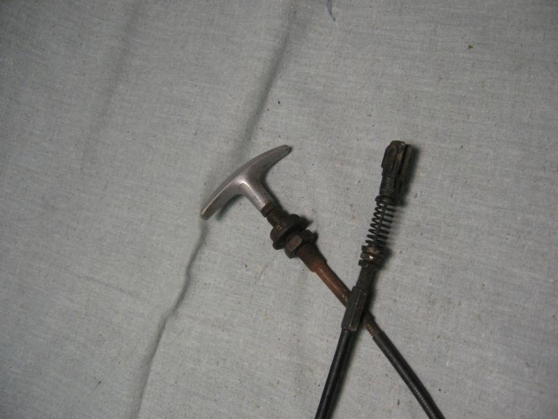 Mercedes 190 SL Hood Latch and Operator Cable, US $250.00, image 3