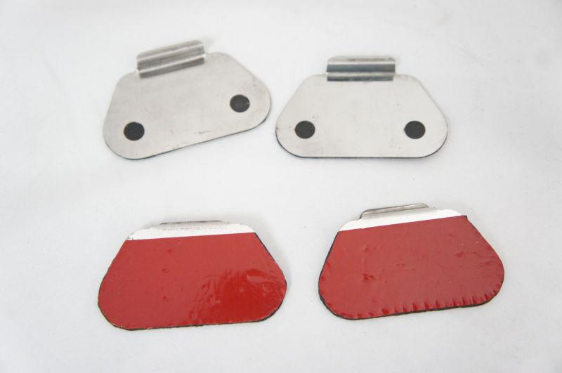 Harley Hard bags Saddlebags Hardware Latch kit Set w/ CNC billet side cover #3, US $215.00, image 6