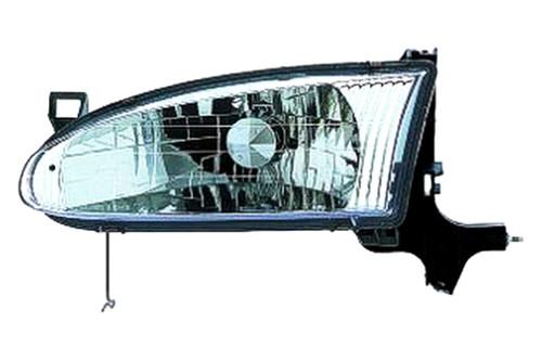 Replace gm2502167 - 98-02 chevy prizm front lh headlight assembly