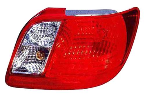 Replace ki2801128 - 06-11 fits kia rio rear passenger side tail light assembly