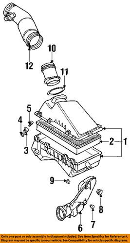 Volkswagen oem 071906461bx air inlet-air mass sensor