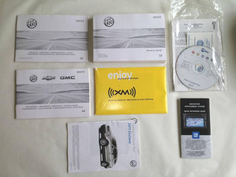 2011 BUICK ENCLAVE OWNERS MANUAL IN EXCELLENT CONDITION, US $29.95, image 2