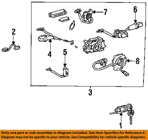 Toyota oem 843101a650 switch, multi-function/combination/combination switch