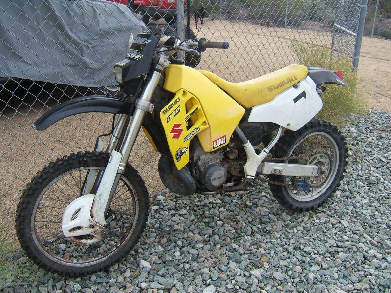 1993 suzuki rmx 250 complete parts bike vintage mx motocross w/title