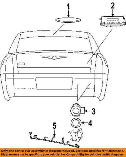 Mopar oem 56054057ad electrical-module