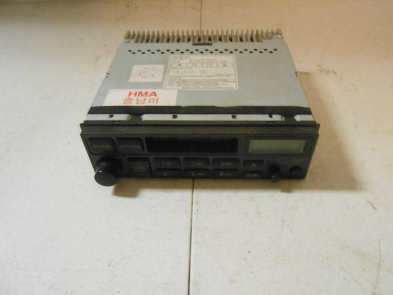 2001-2006 hyundai elantra  96140-2d106ax cassette radio h245jun hect-hmc